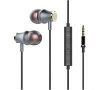 Auriculares con cable con USB-C y conector de 3.5 mm para smartphones, tabletas, portátiles, sonido estéreo de alta fidelidad, auriculares intrauditivos con micrófono integrado (C)