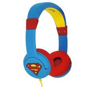 OTL Auriculares Infantiles Superman con Volumen Limitado para NIÑOS DE 3 A 7 AÑOS