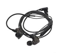 Auriculares con cable de 3 5 mm con diseño ergonómico de gancho para la oreja para un uso cómodo durante largos juegos o karaoke (tipo C negro)