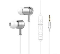 Auriculares con cable equipados con micrófono de grado de estudio con sonido HiFi de 3.5 mm tipo C para una comunicación clara y uso multimedia (C)