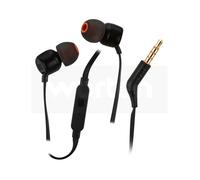 Auriculares intrauditivos jbl t110 con micrÓfono jack 3.5 negro