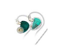 Auriculares con cable KZ AS16 PRO (verdes sin micrófono) con armadura equilibrada 8BA, los mejores auriculares