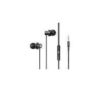 Auriculares con cable Lenovo Thinkplus TW13 y micrófono con conector de 3,5 mm y cancelación activa de ruido para juegos, color negro