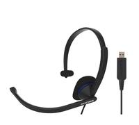 Auriculares con Cable USB y Micrófono Antiruido, Videoconferencia de Escritorio KOSS CS195 USB Negro 94263