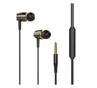 Auriculares Con Cable - Pack De 2, Conector 3,5 Mm | Auriculares In-Ear Aislantes De Ruido Con Cable Para Ordenadores, Teléfonos, Reproductores MP3, Dispositivos Jack 3,5 Mm, Ejercicio, Viaje, Estudio