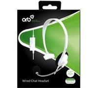 Auriculares con Cable para Chat compatibles con Xbox One S, Color Blanco