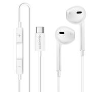 Auriculares con cable para Google Pixel 10 Pro XL USB-C con micrófono integrado