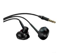 Auriculares con cable para juegos con micrófono para consola FPS Battle Royale, auriculares con cable de audio de alta resolución, 1,2 m, color negro (D)