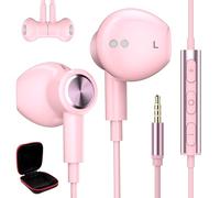 Auriculares con Cable para Xiaomi Poco X6 X5 C75 Redmi Note 14 13 12 Pro 5G,Magnéticos Estéreo Cancelación Ruido 3,5mm Jack Auriculares con Microfono para Samsung Galaxy A25 A15 iPad iPhone 6 OPPO MP4