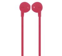 Auriculares con cable plano y conector Jack de 3,5 mm con micrófono y 3 botones