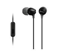 Auriculares con Cable SONY Mdr-Ex15Ap (In Ear - Micrófono - Negro)