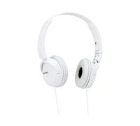 Auriculares con cable - Sony MDR-ZX110AP Blanco, Supra-aural
