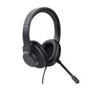Auriculares con cable TRUST Ayda Max (Over Ear - Micrófono - Negro)