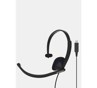 Auriculares con Cable USB y Micrófono Antiruido, Videoconferencia de Escritorio KOSS CS195 USB Negro 94263