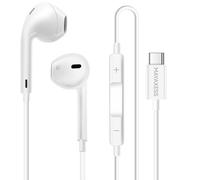 Auriculares con cable USBC para Google Pixel 10 Pro Fold con micrófono integrado