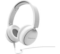 Energy Sistem Fun Vibe - Auriculares de Diadema (Plástico 100% Reciclado, Cable extraíble, Micrófono, Asistente de Voz) - Blanco