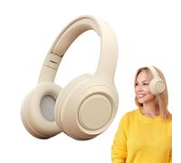 Auriculares con Cancelación De Ruido | Manos Libres Inalámbricos para Teléfono - Plegables con Cancelación de Ruido y Ranura para Tarjetas - Ideales para Juegos, Viajes, Dormir, Conciertos y Deporte