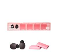 Auriculares con cancelación de ruido para dormir, tapones reutilizables y calmantes con caja de almacenamiento, tapones flexibles para los oídos de concierto, auriculares de avión para uso diario
