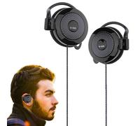 Auriculares Con Clip Con Cable,Auriculares MP4 Para Tapones Para Los Oídos Estéreo De 3,5 Mm Auriculares Con Cable,Juegos, Deportes Y Ocio, Auriculares Universales Para Teléfonos Móviles