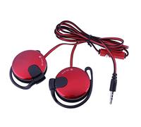 Auriculares Con Clip Con Cable Auriculares Portátiles Con Gancho Con Micrófono Y Controlador Auriculares 3,5 Mm Sobre La Oreja Línea De Fideos Con Auriculares Universales Para Teléfono Móvil Con Micró