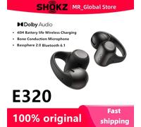 Auriculares con Clip SHOKZ OpenDots 2 E320, Audio Dolby, Batería de Larga Duración, Auriculares Originales para Fitness y Running, Bluetooth 6.1 E320 White