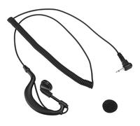 Auriculares con forma de G con sonido nítido, diseño ergonómico y gancho para la oreja suave y cómodo para radios Motorola Icom. Lista de