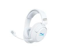 Auriculares con micrófono gaming inalámbricos - HYPERX - Cloud Flight 2 - Blanco - 100h de autonomía - 2,4 GHz y Bluetooth 5.3