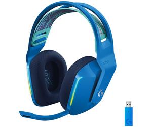 Auriculares con Micrófono - Logitech - 981-000943 - Cableado - Azul - Controles de Volumen