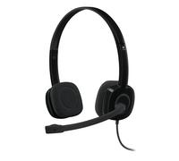 Logitech 981-000589 auricular y casco Auriculares Alámbrico Diadema Oficina/Centro de llamadas Negro