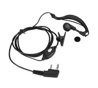 Auriculares con micrófono para radio bidireccional. Diseño en forma de G. Cómodos. Tapones para los oídos giratorios. Sonido de alta calidad.