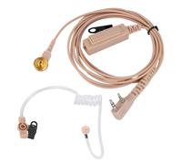 Auriculares con micrófono sensible para radios Motorola, auricular con tubo acústico, tamaño grande, PTT, entornos ruidosos, manos libres, cable