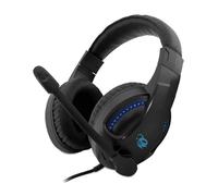 Auriculares con micrófono, Sonido Envolvente, Almohadillas cómodas, diseño ergonómico, Ideales para Gaming y comunicación en línea.