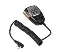 Auriculares con micrófono y altavoz para radio, sonido fuerte y claro con botón pulsador para hablar. Altavoz de alta calidad, resistente al agua y