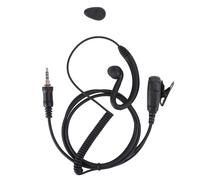 Auriculares con micrófono y función pulsar para hablar para radios Motorola. Señal mejorada. Gancho ergonómico para la oreja. Sonido claro y