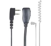 PNI Auriculares con micrófono y Tubo acústico HF34 con Enchufe Midland de 2 Pines