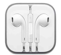 Auriculares con micrófono y volumen para iPhone 4/4s/5/5s/5c/6/6+, color blanco renovar