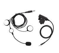 Auriculares con reducción de ruido para cascos de motocicleta con diseño de bobina e integración de conector K Head para motociclistas de larga