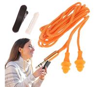Auriculares con tapones para los oídos para el trabajo, 100 dB con cancelación de ruido, con clips, auriculares insonorizados de 100 dB para reuniones, conciertos, entorno ruidoso, protección laboral