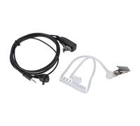 Auriculares con tubo acústico de aire encubierto con botón PTT, auricular para walkie-talkie, excelente compatibilidad con radios BaoFeng, Kenwood