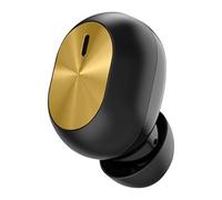 Auriculares con un solo auricular - Auricular de audio compacto, micrófono de sonido claro de larga duración | Accesorio de teléfono manos libres para ejercicios de fitness Viajar Conducir Estudio de