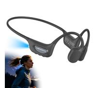 Auriculares Conduccion Osea Bluetooth 6.0 para Correr Fitness Ciclismo, 25g | IPX8 Impermeables, No para Nadar, 25g Ultra-ligero para comodidad, para sport correr, ciclismo y fitness