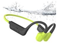 Auriculares Conducción Osea Natacion, 8GB MP3 Auriculares para Nadar Correr | Impermeable IP68 para nadar, correr, 24g Ultraligero para comodidad, Modos Bluetooth y MP3, Material de silicona suave