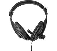 Auriculares Conector para auriculares de 35 mm con micro (negro) - NEDIS