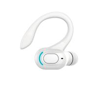 Auriculares Cool Midway inalámbricos Bluetooth con micrófono y botón de control blancos