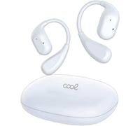 Auriculares Cool Moon inalámbricos Bluetooth con Cancelación de Ruido, Micrófono, Control de Volumen y sonido envolvente Blancos