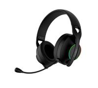 CoolBox WB01 Cascos Gaming Inalambricos con Micrófono Extraíble para PS5, PS4, Switch, PC. Conexión Inalámbrica 2.4GHz con Adaptador USB y Bluetooth 5.4, 20h de Autonomía, Carga USB-C en 2h. Negro