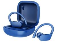 Auriculares Daewoo DW2024 inalámbricos Bluetooth deportivos con estuche de carga azules