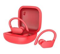 Auriculares deportivos bluetooth daewoo dw2025 con estuche de carga/ autonomía 5h/ rojos