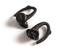 Auriculares estéreo inalámbricos verdaderos IPX-6 con gancho para la oreja deportivos Bluetooth (negros) - DCU TECNOLOGIC