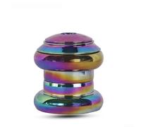 Auriculares de aleación de 34 mm diseñados para funcionamiento de doble rodamiento y montaje de horquilla recta de 28,6 mm para bicicletas de carretera y montaña (color deslumbrante de 34 mm)